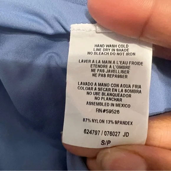 BECCA Ribbed 2 piece swimsuit SIZE: SMALL - Picture 12 of 13